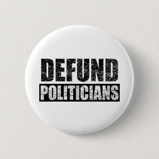 Defund-Politiker Button