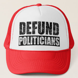 Defund-Politiker Truckerkappe