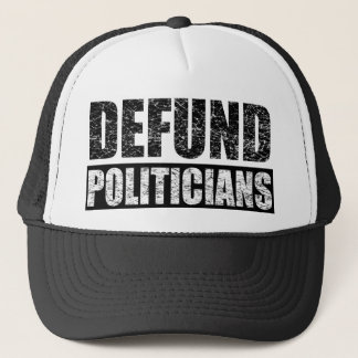 Defund-Politiker Truckerkappe
