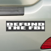 Defund the FBI Anti FBI Autoaufkleber (Auf Auto)