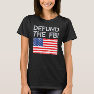Defund the FBI Bundesstaatlich Bureau Anti FBI Kor T-Shirt