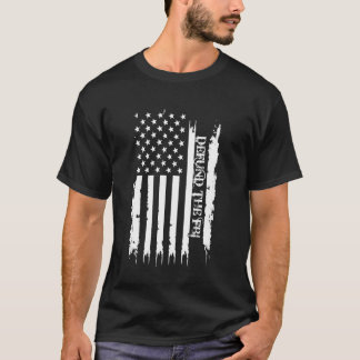 Defund the FBI United Staaten Distressed we US Fla T-Shirt