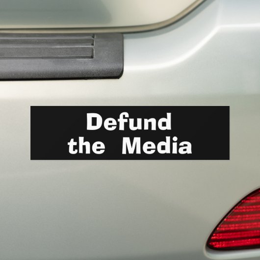 Defund the Media Autoaufkleber (Auf Auto)