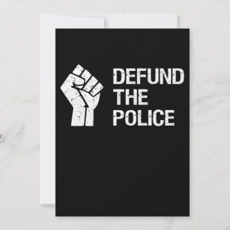 Defund the Police Gift Ankündigung