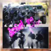 Defund the Police Window Cloning Fensteraufkleber (Blatt 2)