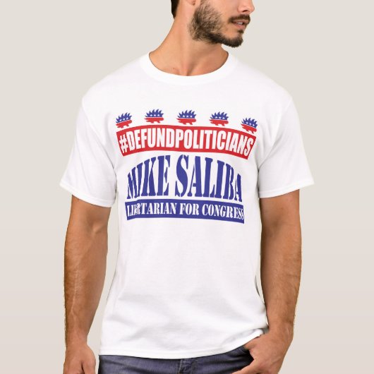 #DefundPoliticans Uni T - Shirt  (Vorderseite)