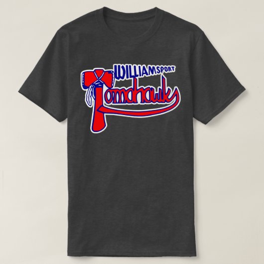 Defunktional Williamsport Tomahawks Baseball Team T-Shirt (Design vorne)