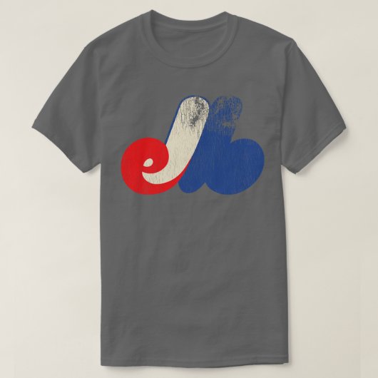 Defunktionale Montreal Expos Baseball T-Shirt (Design vorne)