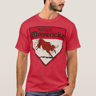 Defunktionale Portland Mavericks Baseball T-Shirt