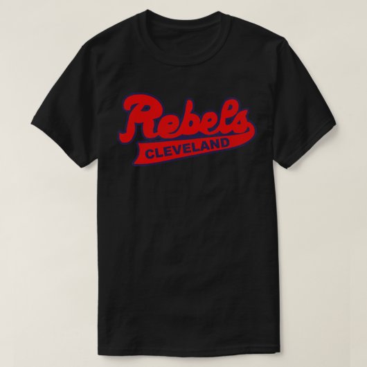 Defunktionale Rebels Basketball Team T-Shirt (Design vorne)