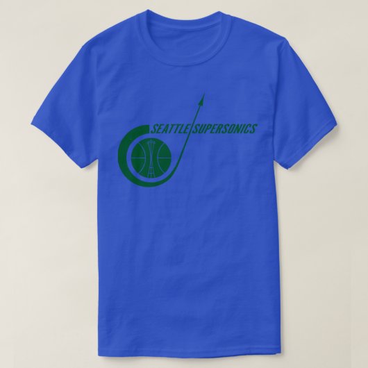 Defunktionale Seattle Basketball T-Shirt (Design vorne)