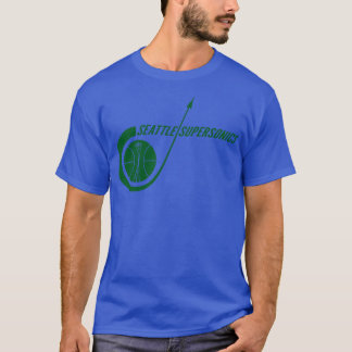 Defunktionale Seattle Basketball T-Shirt