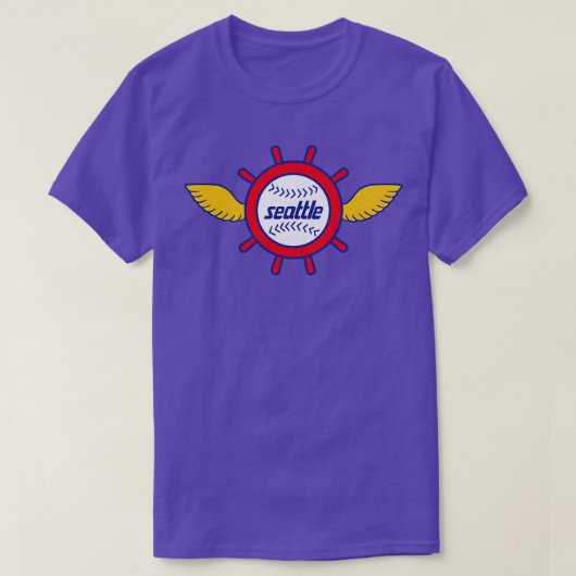 Defunktionale Seattle Pilots Baseball T-Shirt (Design vorne)