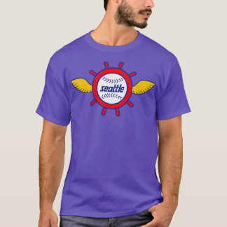 Defunktionale Seattle Pilots Baseball T-Shirt