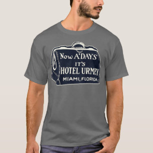 Defunktionelles Hotel Urmey Miami Florida Gepäcksi T-Shirt