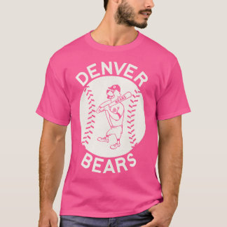 Defunktionierte 70er Denver Bears Baseball-Mannsch T-Shirt