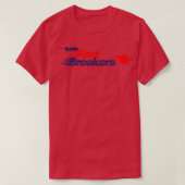 Defunktionierte Tulsa Fast Breakers Basketball Tea T-Shirt (Design vorne)
