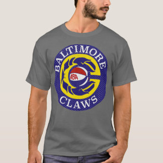 Defunktiont Baltimore Claws ABA Basketball 1976 T-Shirt