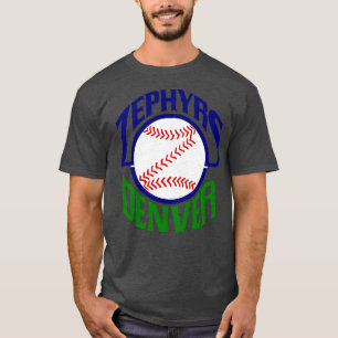 Defunktiont Denver Zephyrs Minor League Baseball 1 T-Shirt