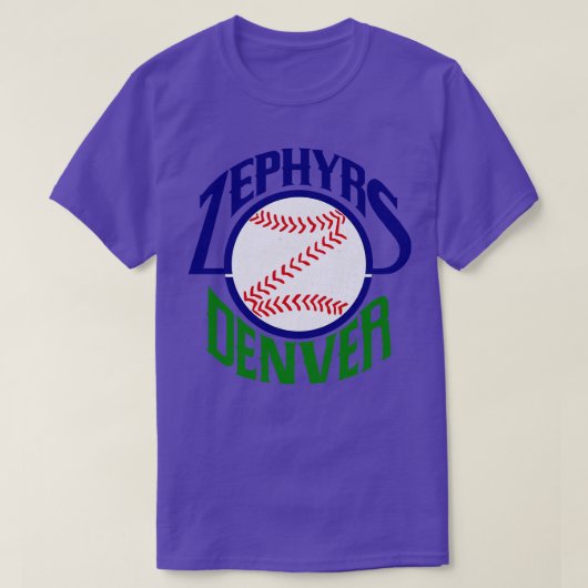 Defunktiont Denver Zephyrs Minor League Baseball 1 T-Shirt (Design vorne)