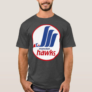 Defunktiont Moncton Hawks Hockey 1987 T-Shirt