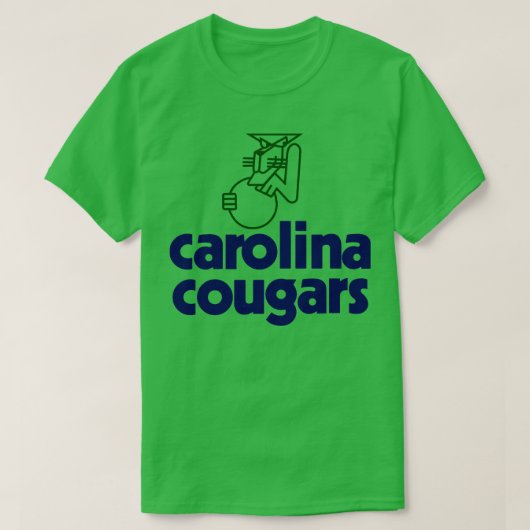 Defunktiont olina Cougars ABA Basketball 1969 T-Shirt (Design vorne)
