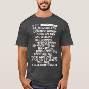 Defunktiont RULES 90s Gay Trans Nightclub T-Shirt