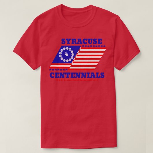 Defunktiont Syracuse Centennials EBA Basketball 19 T-Shirt (Design vorne)