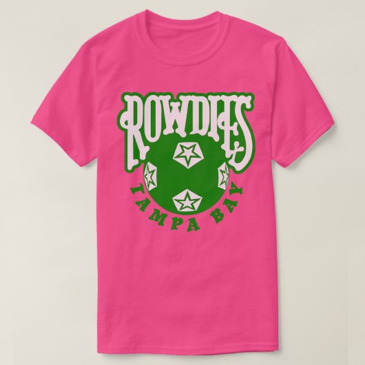 Defunktiont Tampa Bay Rowdies NASL 1981 T-Shirt (Design vorne)