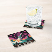 Defy The Odds Rechteckiger Pappuntersetzer (Vor Ort)