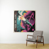 Defy The Odds Wandteppich (Beispiel (Horizontal))