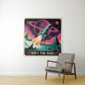 Defy The Odds Wandteppich (Beispiel)