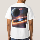 "Defying Gravity: Cosmic Adventure" T-Shirt (Rückseite)