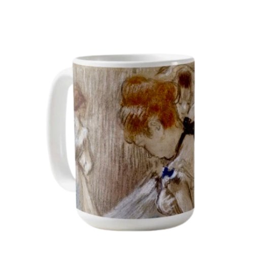 Dega’s Dancer With Blue Ribbon Kaffeetasse