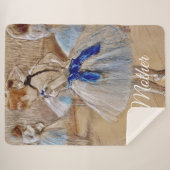 Dega’s Tänzerin mit blauem Band  Sherpadecke (Vorderseite (Horizontal))