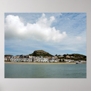 Deganwy Nordwales Postkarte Poster