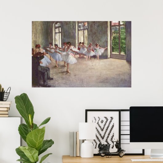 Degas Art Poster (Heimbüro)