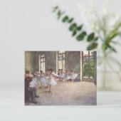 Degas Art Postkarte (Stehend Vorderseite)