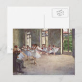 Degas Art Postkarte (Vorne/Hinten)