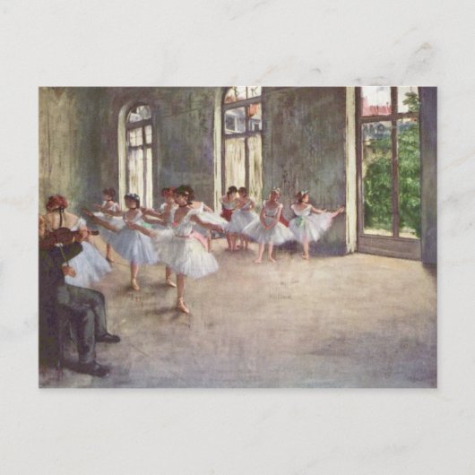 Degas Art Postkarte (Vorderseite)