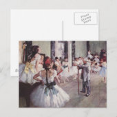 Degas Art Postkarte (Vorne/Hinten)