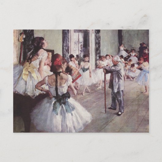 Degas Art Postkarte (Vorderseite)