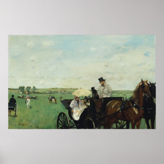 Degas - auf dem Lande Poster (Vorne)