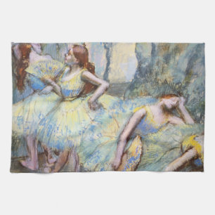 Degas Ballet Dancer Art Dancers Malerei Geschirrtuch