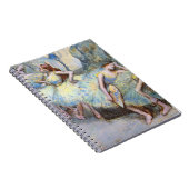 Degas Ballet Dancer Art Dancers Malerei Notizblock (Rechte Seite)