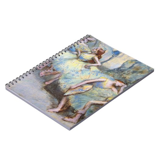 Degas Ballet Dancer Art Dancers Malerei Notizblock (Linke Seite)