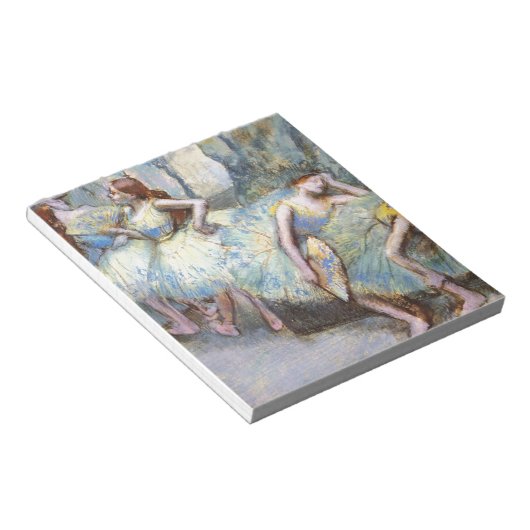 Degas Ballet Dancer Art Dancers Malerei Notizblock (angewinkelt)