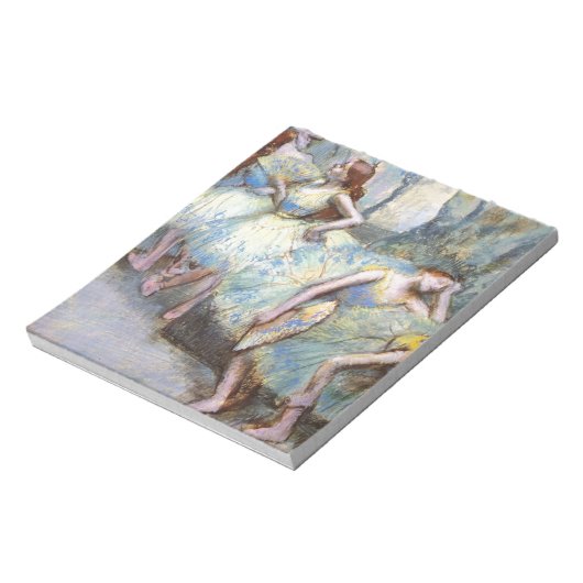 Degas Ballet Dancer Art Dancers Malerei Notizblock (Rotiert)