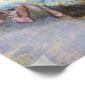 Degas Ballet Dancer Art Dancers Malerei Poster (Ecke)