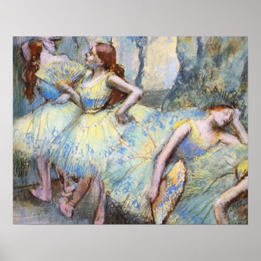 Degas Ballet Dancer Art Dancers Malerei Poster (Vorne)